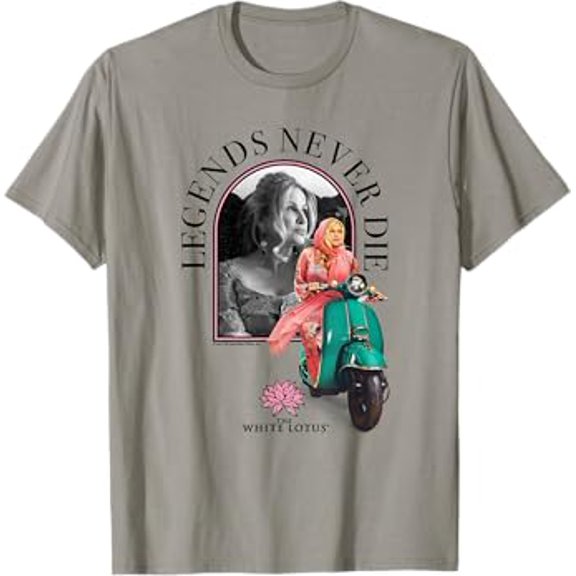 Gildan White Lotus Legends Never Die Hot Trending T-Shirt Unisex S To 5Xl