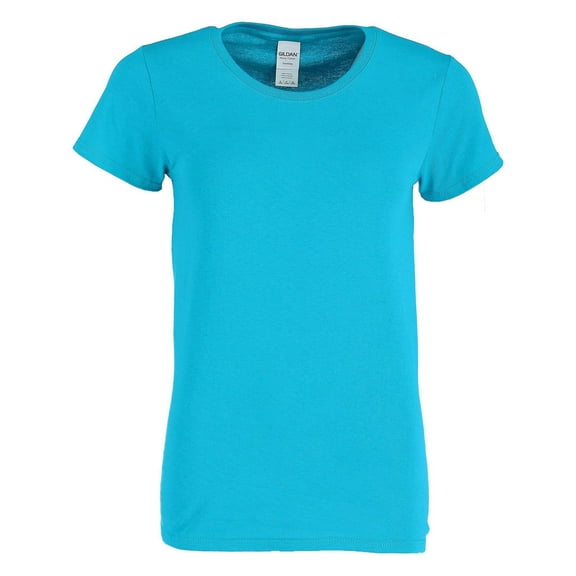 Gildan Women Cotton Crew Neck T Shirt