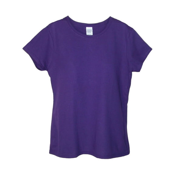 Gildan Women Cotton Crew Neck T Shirt
