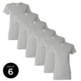 thumbnail image 1 of Gildan Women Grey T-Shirts Value Pack Shirts for Women - Single OR Pack of 6 Pack OR Pack of 12 Grey Shirts for Women Gildan T-shirts for Women Plain Shirrs Gray T-shirt Casual Shirt Basic Shirts, 1 of 4