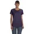 thumbnail image 1 of Gildan Women's 100 Percent Cotton Short Sleeve T-Shirt 5000L, 2-PACK, Blackberry, S, 1 of 1