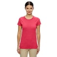 thumbnail image 1 of Gildan Women's 100 Percent Cotton Short Sleeve T-Shirt 5000L, 2-PACK, Heather Red, 2X, 1 of 1