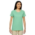 thumbnail image 1 of Gildan Women's 100 Percent Cotton Short Sleeve T-Shirt 5000L, 2-PACK, Mint Green, M, 1 of 1
