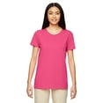 thumbnail image 1 of Gildan Women's 100 Percent Cotton Short Sleeve T-Shirt 5000L, 2-PACK, Safety Pink, L, 1 of 1