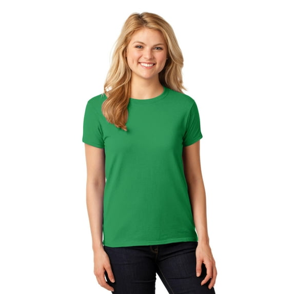 Gildan Women's 100 Percent Cotton Short Sleeve T-Shirt 5000L