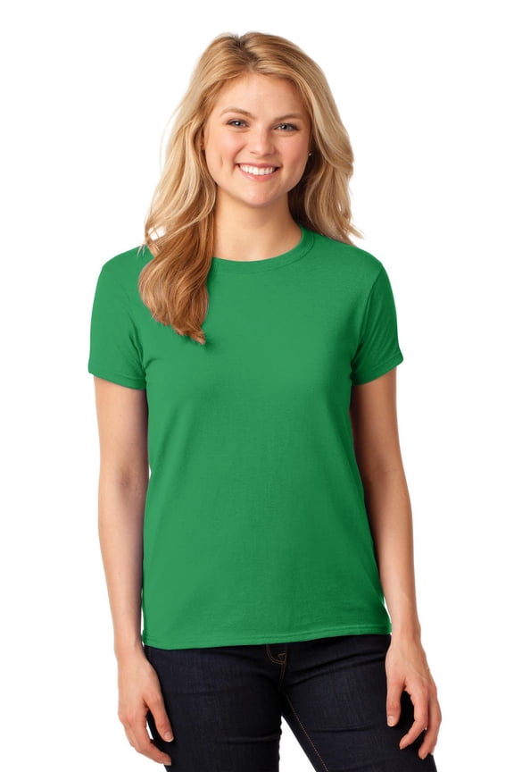 Women's 100 Percent Cotton Short Sleeve T-Shirt 5000L