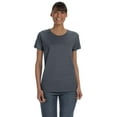 thumbnail image 1 of Gildan Women's 100 Percent Cotton Short Sleeve T-Shirt 5000L, Dark Heather, 2X, 1 of 1