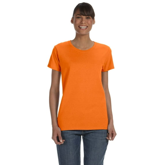 Gildan Women's 100 Percent Cotton Short Sleeve T-Shirt 5000L
