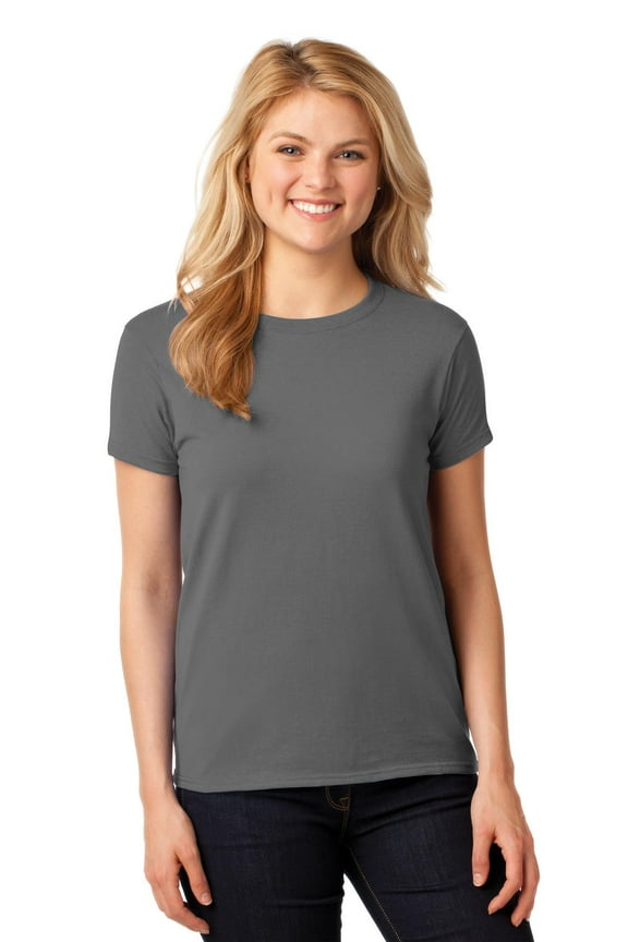 Women's 100 Percent Cotton Short Sleeve T-Shirt - 5000L