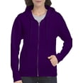 thumbnail image 1 of Gildan Women's Athleisure Heavy Blend Full Zip Hooded Sweatshirt, 1 of 2