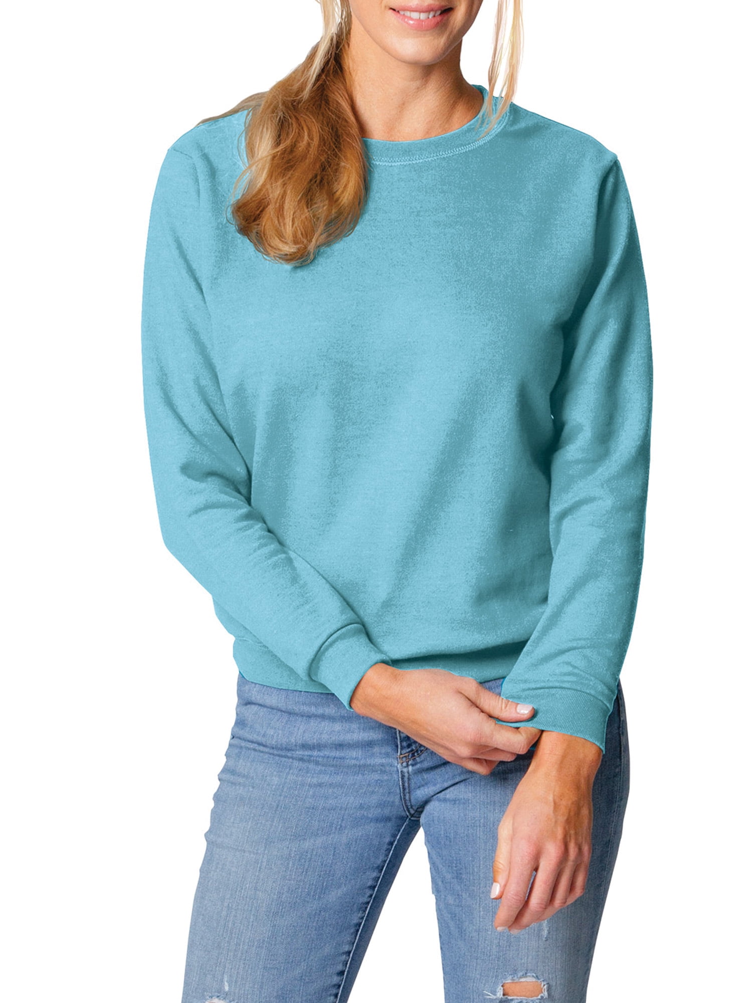 Gildan Women #39 s Athleisure Soft Cotton Crewneck Fleece Sweatshirt Gildan Women #39 s Athleisure Soft Cotton Crewneck Fleece Sweatshirt