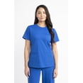thumbnail image 1 of Gildan Women’s Crew Neck Scrub Top, 2-Way Stretch, Sizes XS-2XL, 1 of 10