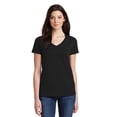 thumbnail image 1 of Gildan Women's Heavy Cotton 100% Cotton V-Neck T-Shirt 5V00L, 1 of 1