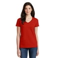 thumbnail image 1 of Gildan Women's Heavy Cotton 100% Cotton V-Neck T-Shirt 5V00L, 1 of 1