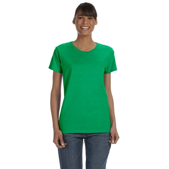 Gildan Women's Heavy Taped Neck Comfort Jersey T-Shirt, Style G5000L