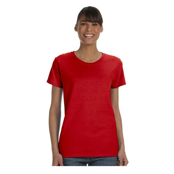 Gildan Women's Heavy Taped Neck Comfort Jersey T-Shirt, Style G5000L