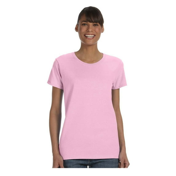 Gildan Women's Heavy Taped Neck Comfort Jersey T-Shirt, Style G5000L