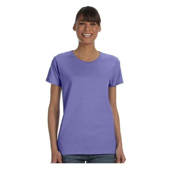 Gildan Women's Heavy Taped Neck Comfort Jersey T-Shirt, Style G5000L