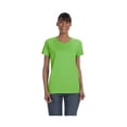 thumbnail image 1 of Gildan Women's Heavy Taped Neck Comfort Jersey T-Shirt, Style G5000L, 1 of 1