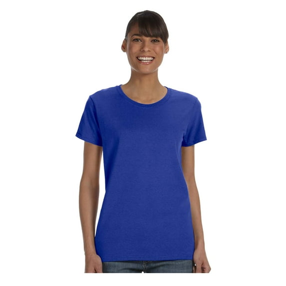 Gildan Women's Heavy Taped Neck Comfort Jersey T-Shirt, Style G5000L