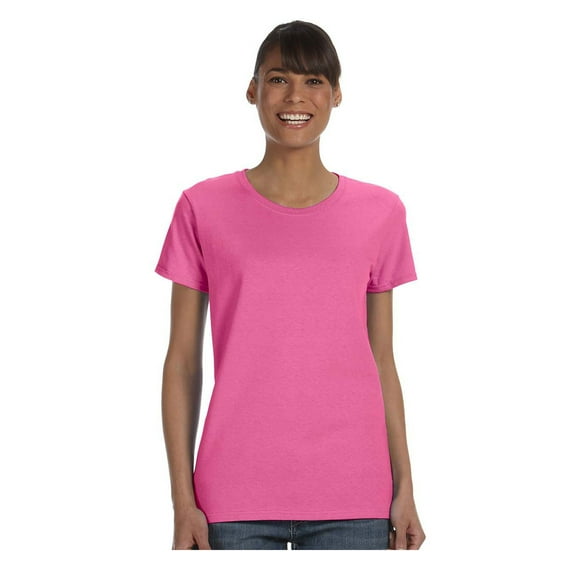 Gildan Women's Heavy Taped Neck Comfort Jersey T-Shirt, Style G5000L
