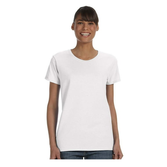 Gildan Women's Heavy Taped Neck Comfort Jersey T-Shirt, Style G5000L