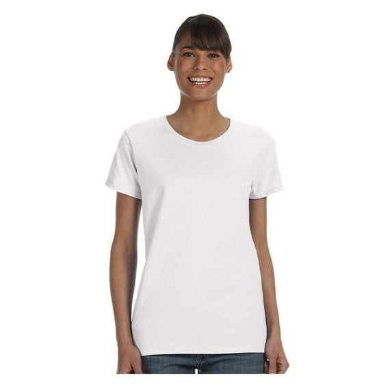 Gildan Women's Heavy Taped Neck Comfort Jersey T-Shirt, Style G5000L
