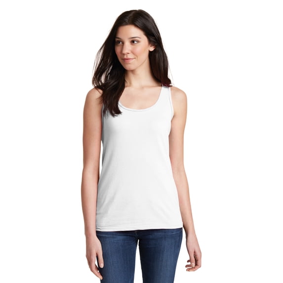 Gildan Women's Softstyle Junior Fit Tank Top. 64200L