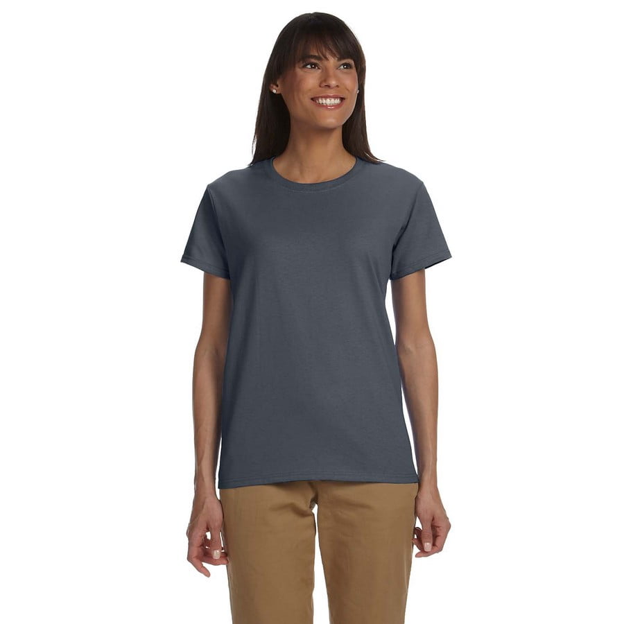Women's Ultra Cotton T-Shirt G200L - 6.1 Oz, 100% Cotton, Cardinal Red, Size 2XL