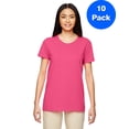 thumbnail image 1 of Gildan Womens 5.3 oz. Heavy Cotton Missy Fit T-Shirt 10-Pack, 1 of 2
