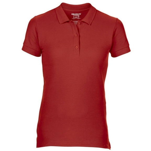 Gildan Womens Double Piqué Polo Shirt