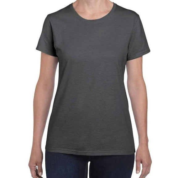 Gildan Womens Heather Cotton Heavy T-Shirt