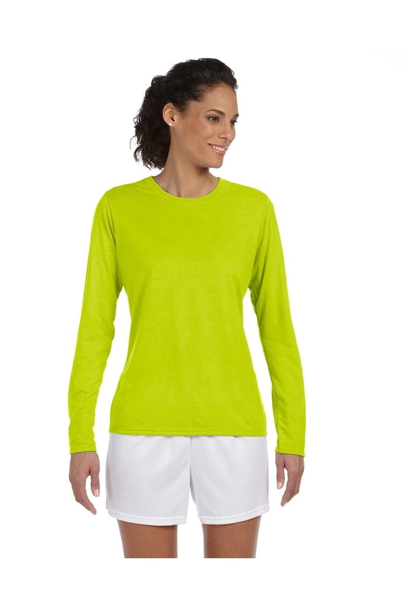 Womens Performance Long-Sleeve T-Shirt 10-Pack