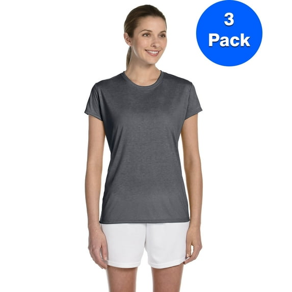 Gildan Womens Performance T-Shirt 3-Pack