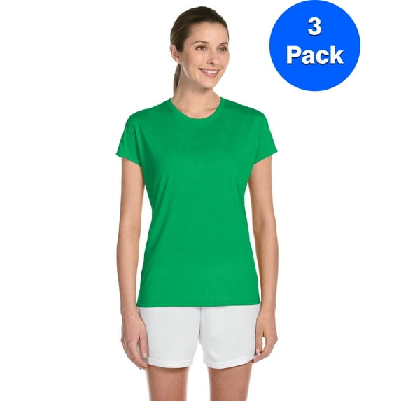 Gildan Womens Performance T-Shirt 3-Pack