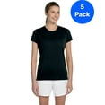 thumbnail image 1 of Gildan Womens Performance T-Shirt 5-Pack, 1 of 2