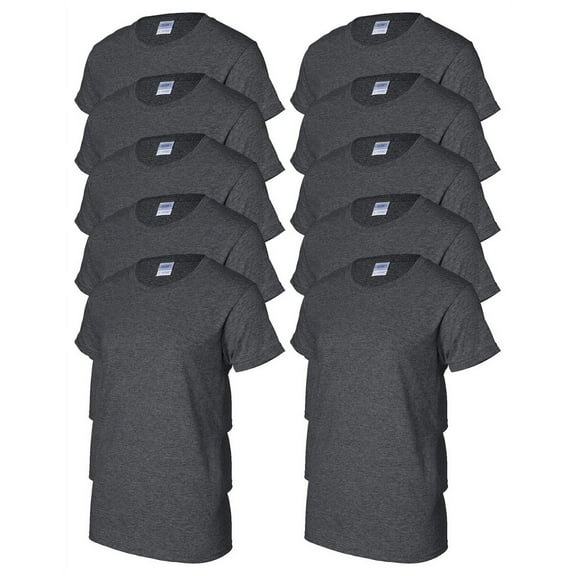 Gildan Womens Preshrunk Seamless T-Shirt, Pack of 10