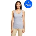 thumbnail image 1 of Gildan Womens SoftStyle Racerback Tank Top 2-Pack, 1 of 2