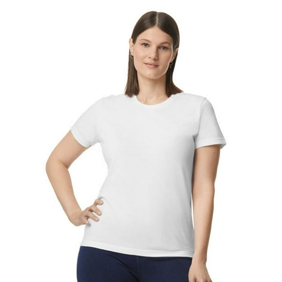 Gildan Womens Softstyle Plain Midweight T-Shirt