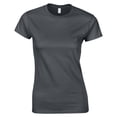thumbnail image 1 of Gildan Womens Softstyle Plain Ringspun Cotton Fitted T-Shirt, 1 of 4