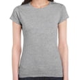 thumbnail image 1 of Gildan Womens Softstyle Ringspun Cotton Fitted T-Shirt, 1 of 3