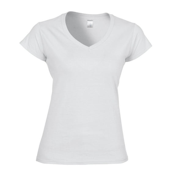 Gildan Womens Softstyle V Neck T-Shirt