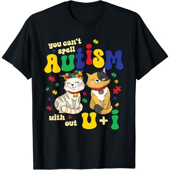 Gildan You Can't Spell Autism Without U I Autism Awareness T-Shirt