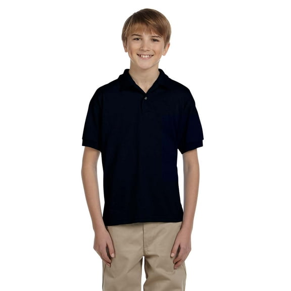 GILDAN G880B YOUTH 6 OZ., 50/50 JERSEY POLO
