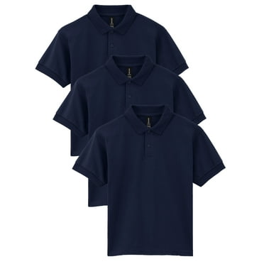 Gildan Youth DryBlend Short Sleeve Polo, Style G8800B, 3-Pack