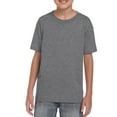 thumbnail image 1 of Gildan Youth DryBlend T-Shirt, L, Graphite Heather, 1 of 3