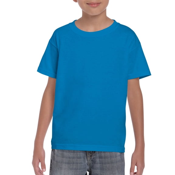 Gildan Youth DryBlend T-Shirt, L, Sapphire