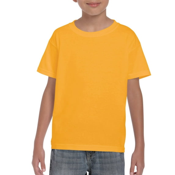 Gildan Youth DryBlend T-Shirt, M, Gold