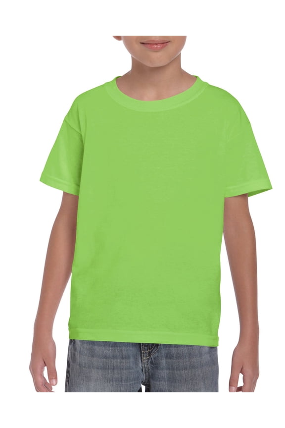 Youth DryBlend T-Shirt, M, Lime