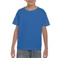 thumbnail image 1 of Gildan Youth DryBlend T-Shirt, M, Royal, 1 of 3